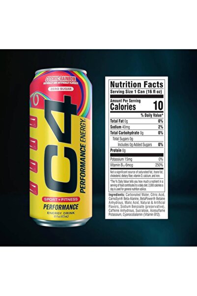 Cellucor Cellucor-C4 Pre-Workout Energy Drink 3 Count - Rainbow