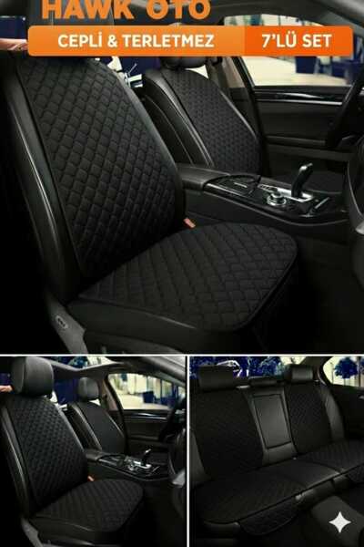 HAWK VOLKSWAGEN GOLF 8 Uyumlu Tay Tüyü Oto Koltuk Minder Seti-Koruma Kılıfı (...