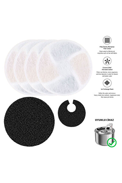 STAYPURE Su Pınarı Aktif Karbon Yedek Filtre 4 Adet