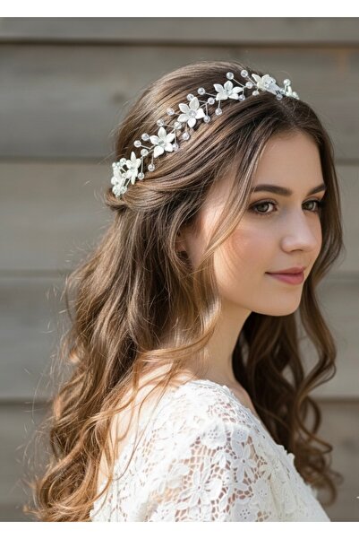 ASİMEL TASARIM Gelin tacı, Saç aksesuarı ve tokası söz nişan nikah düğün tese...