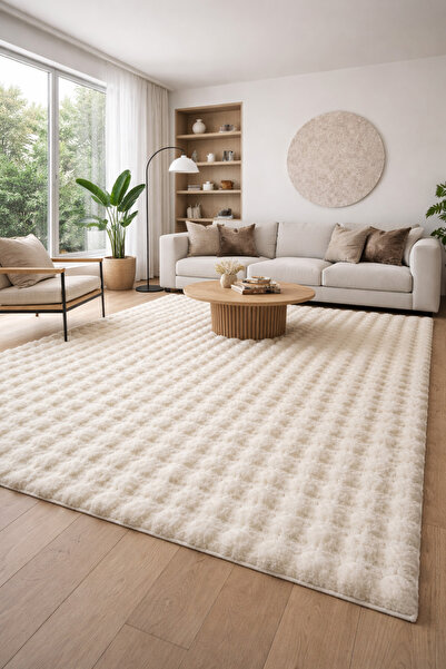 SOFT DECOR Bubble Salon Mutfak Çocuk Odası Yolluk Kaymaz Taban Halı