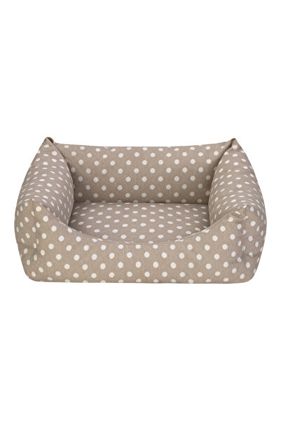 Pet Comfort SPTRNS Uniform Bej Puantiyeli Kedi ve Köpek Yatağı (220156) XS 40...