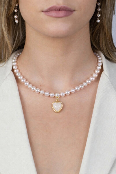 ALYA Pearl Aura kadın inci boncuklu kolye