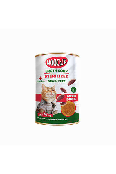 MOOCHIE STOROZAL ET SUYU ÇORBA ÖRDEKLI KISIR.KEDI 135ML X (10444) 6 ADET