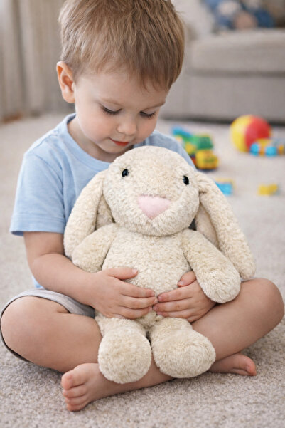 ŞAŞKIN HOUSE SEVİMLİ TAVŞAN BONBON PELUŞ OYUNCAK & YUMUŞAK UYKU ARKADAŞI & OY...