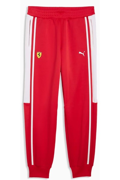 Puma Ferrari Mt7 Track Pants 635834 Men's Sweatpants Red