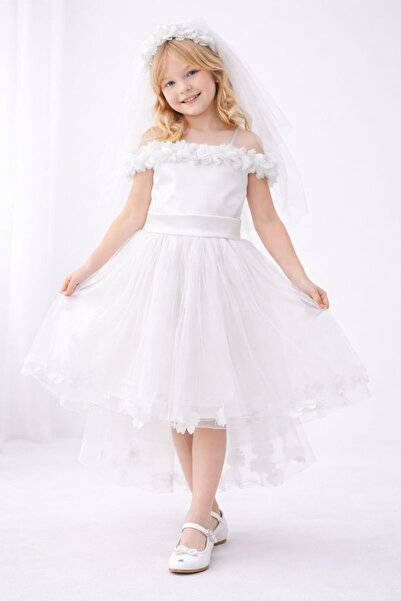 Melis Çocuk فستان زفاف فستان سهرة لفتاة الزهور