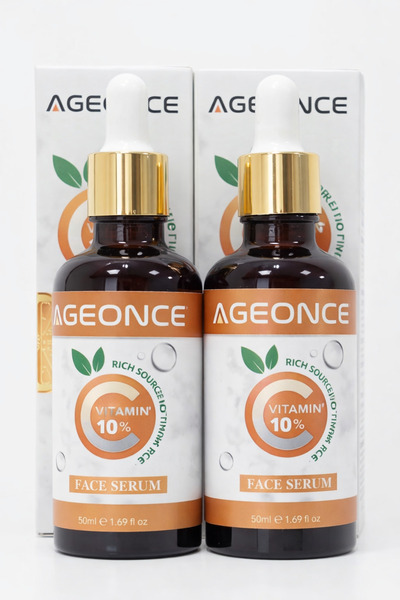AGEONCE Combo (2 Bottle ) ® Vitamin C 10% Face Serum 50 ML