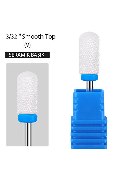 ONNA PROFESSIONAL Seramik Freze Başlığı 3/32” Smooth Top (M) 1 Adet