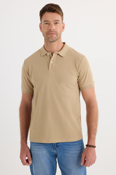 Tudors Tricou pentru bărbați, slim fit, din bumbac, cu textura moale, țesătur...