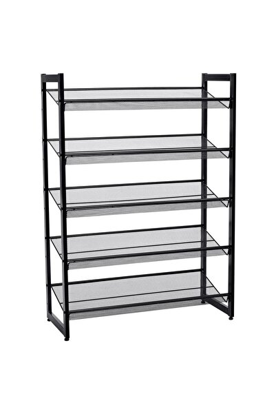 SONGMICS Unitate de depozitare pentru pantofi, Songmics, 5 rafturi, Metal, Ne...