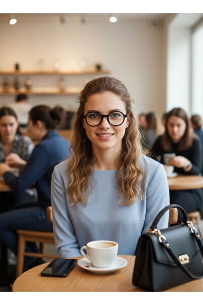 Olivier Philippe Flap Green Blue Light Protection Glasses