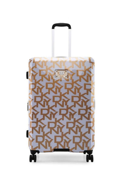 Dkny حقيبة سفر ديكو سيناتشر صلبة الجوانب | عجلات دوارة من مادة ABS خفيفة الوز...