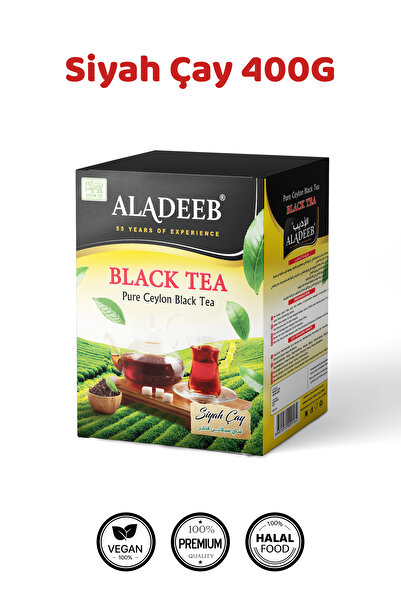 ALADEEB Siyah Çay 400 gr İthal Seylan