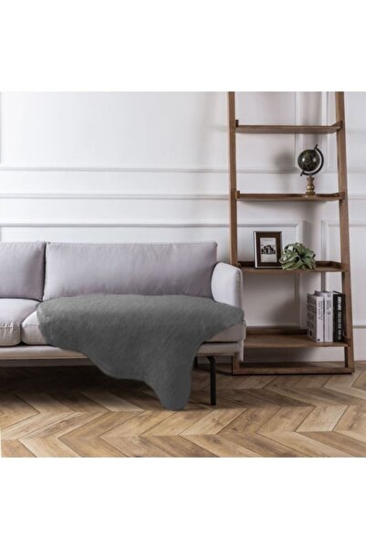 SARAZ HALI Post Peluş Tavşan Antrasit