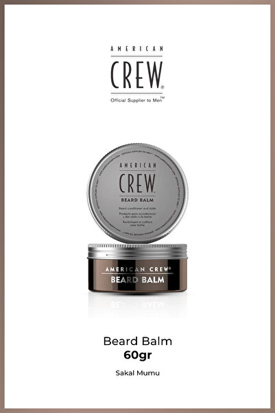 American Crew Beard Balm 60 g – Erkek Sakal Balmı, Şekillendirici & Besleyici...