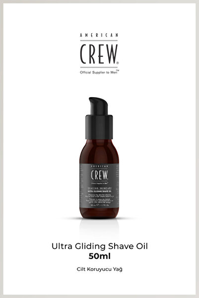 American Crew Ultra Gliding Shave Oil - Sakal Tıraşı Öncesi Cilt Koruyucu Ve ...
