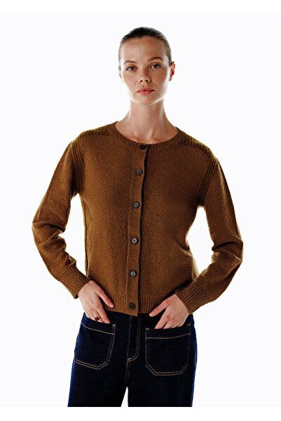 Knitss Bouclé Merino Yün Triko Hırka