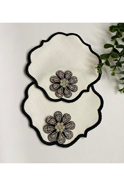 ELÇİÇEK HOME Presentation Napkin, Cocktail Napkin, Coffee Side Presentation N...