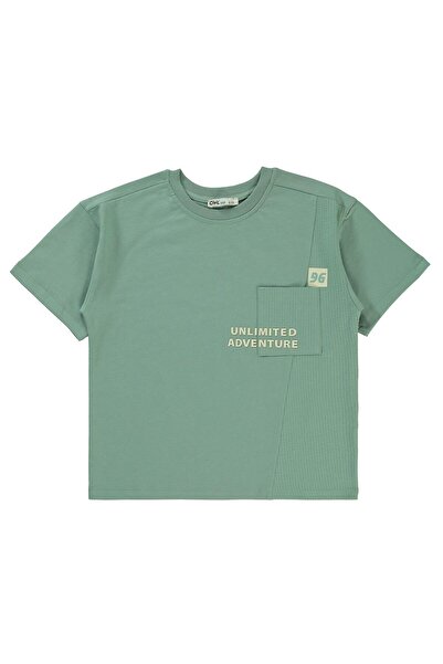 Civil Boys 10-13 Years Boy's Khaki Soft T-Shirt