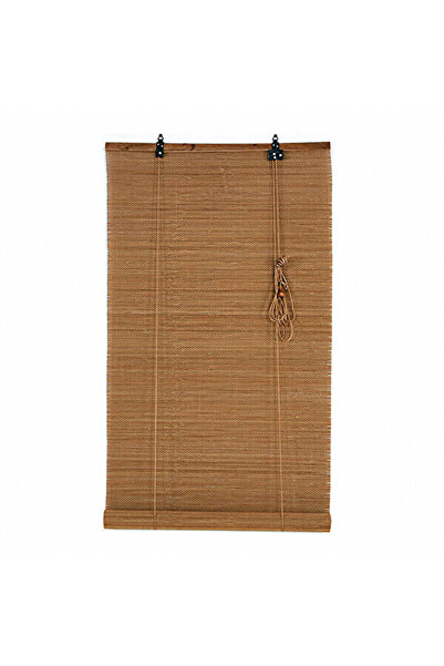 Koçtaş Plus Stor Perde Ahşap Gör Bambu Kahve