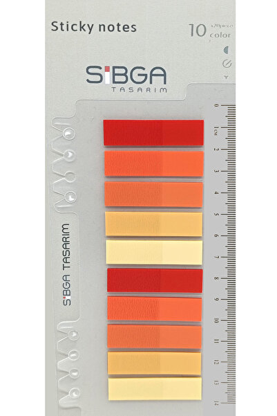 sibga tasarım Post-it colorat transparent Post-it Post-it. Semn de carte Semn...