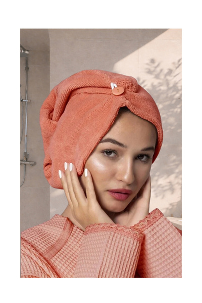 Ellia Soft Elegant Bonnet Hair Thick Microfiber |   Hair Drying Cap |   Hair ...