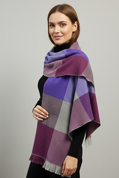 Gubo Women's Shawl 100% Acrylic Multi-Colored