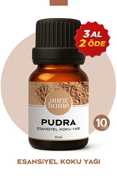 Lemore Pudra Uçucu Koku Yağı Buhurdanlık Yağı Difüzör Esansı Küre 10ml