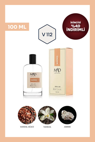 Mad Parfüm Mad V112 Selective 100 ml Kadın Parfüm | Oryantal - Fresh Notalar
