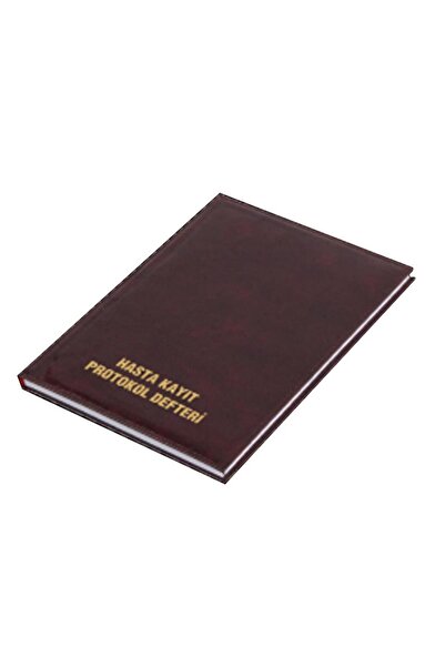 Gülpaş Patient Recording Protocol Notebook Faux Leather (21*30) 100 Sheets