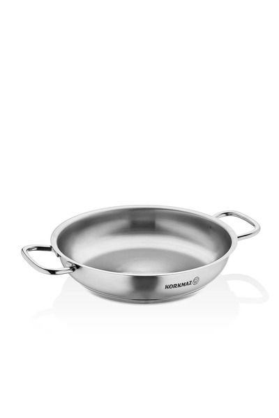 KORKMAZ Proline Paella Satin 16x4 Cm Çift Saplı Tava A1190