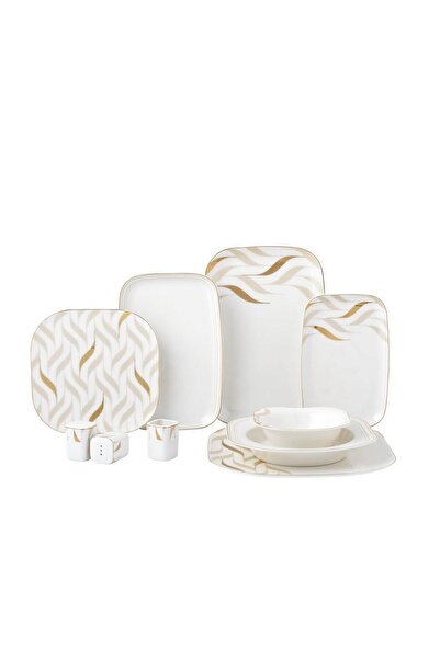 KORKMAZ Eva Collection 58 Parça Yemek Takımı A8050