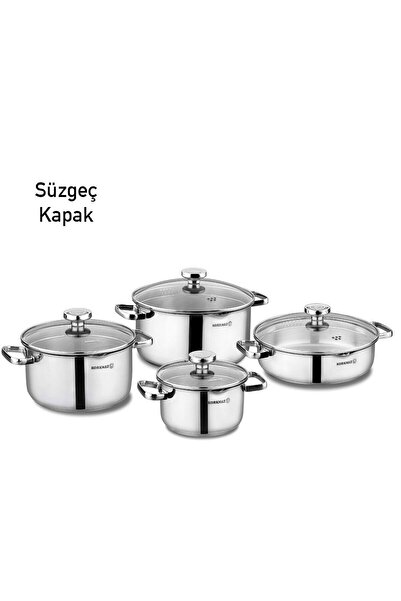 KORKMAZ Aqua 8 Parça Tencere Seti A1968