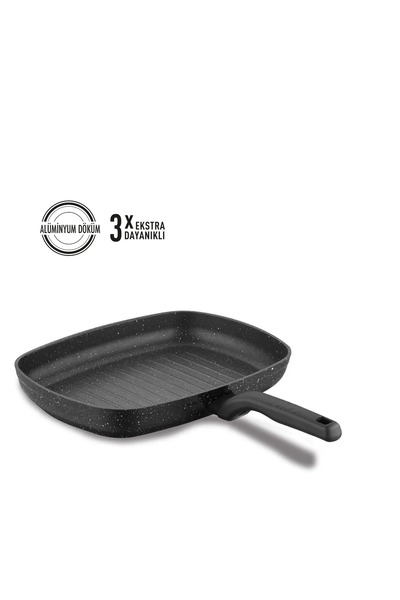 KORKMAZ Ornella 35X25 cm Rectangular Grill Pan A1121