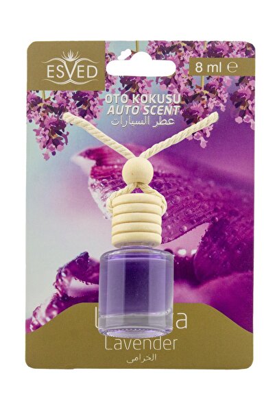 ESVED Lavanta Kokusu 8 Ml Araba Kokusu Cam Şişe