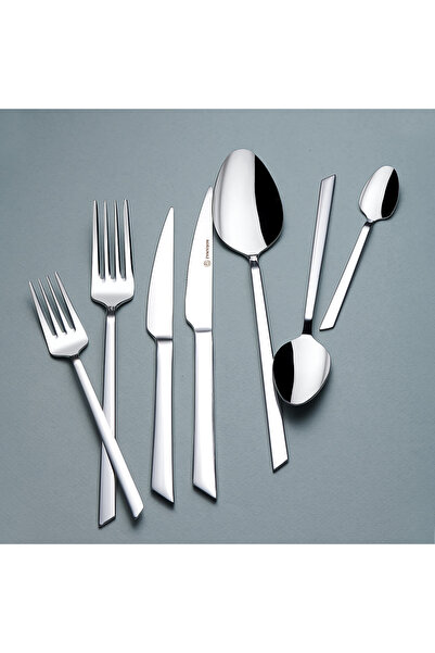 KORKMAZ طقم أدوات مائدة ليزا 84 قطعة A2514