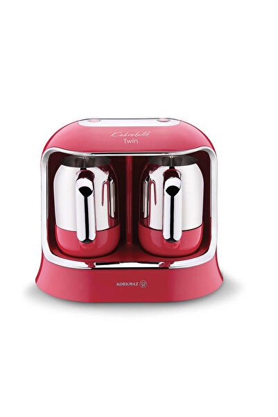 KORKMAZ Kahvekolik Twin Kahve Makinesi VivaKrom A861-07
