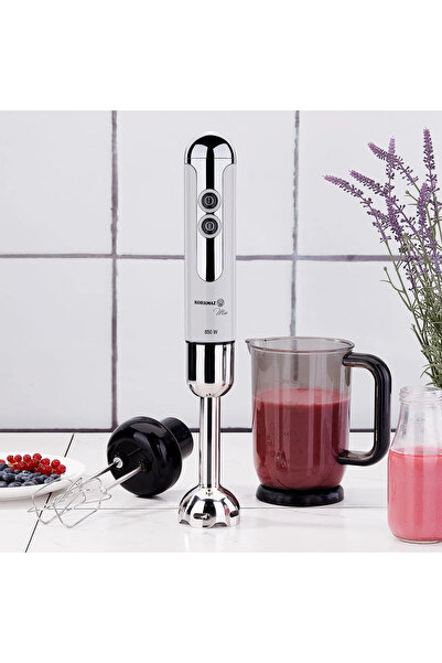 KORKMAZ Mia Vanilya Krom Mega Blender Set A447-14