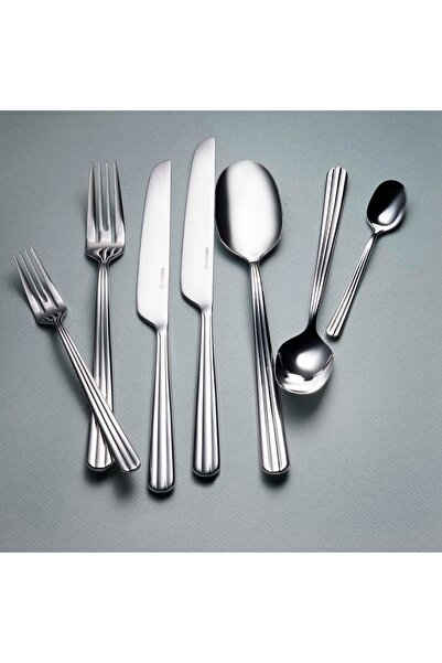 KORKMAZ 84 Piece Country Salary Attendance Kilo Crown Spoon Knife Set A2142