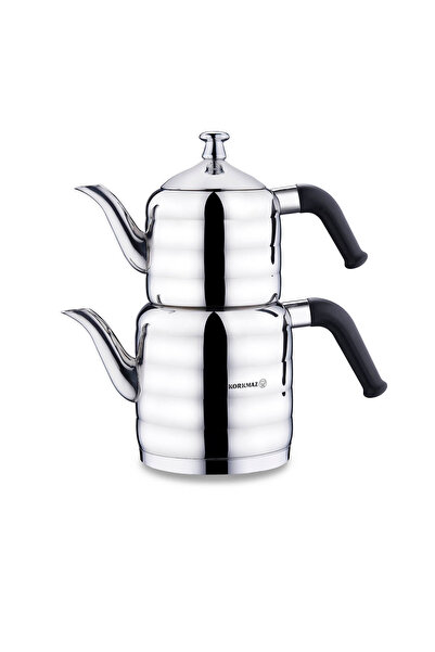 KORKMAZ طقم إبريق شاي مينا ماكسي 2 لتر A036