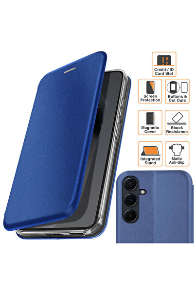 Gekko Mobile » Θήκη Βιβλίου για Samsung A56, με Μαγνήτη, Θήκη για Κάρτες, Λει...