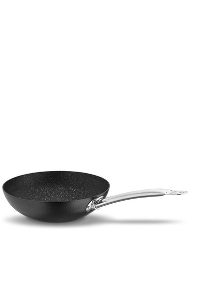 KORKMAZ Black 28X8.3 cm Wok A2836
