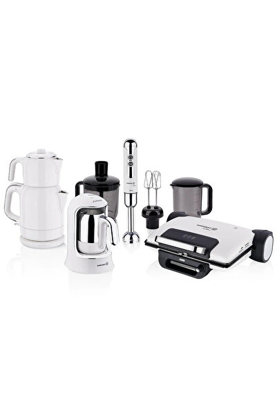 KORKMAZ Vanilya 14 Parça Elektrikli Çeyiz Seti A1824