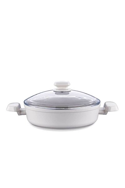 KORKMAZ Ornella Sera Vanilya Kısa Tencere 24x6,5 cm A3974