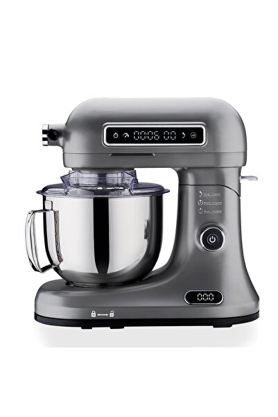 KORKMAZ Mix Master Stand Mikser Gri 1600W