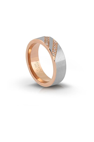 Lovering خاتم نسائي من الفولاذ LVR424B