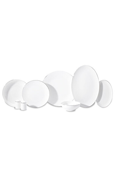 KORKMAZ Lina Collection 53 Parça Platin Yemek Takımı A8195