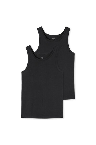 uncover by Schiesser Herren Unterhemd 2er Pack - Serie "Uncover", Rundhals