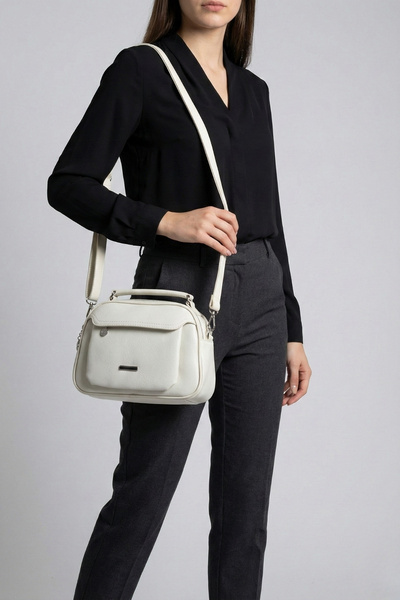 By Hakan JN-50 GEANTĂ DE UMĂR PENTRU FEMEI CU DOUĂ COMPARTIMENTE, GEANTĂ DE M...